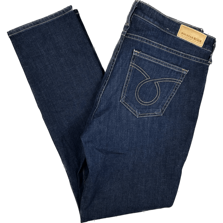 Big Star USA 'Omni' Bridgette Lift & Tuck Straight Leg Jeans -Size 32 - Jean Pool