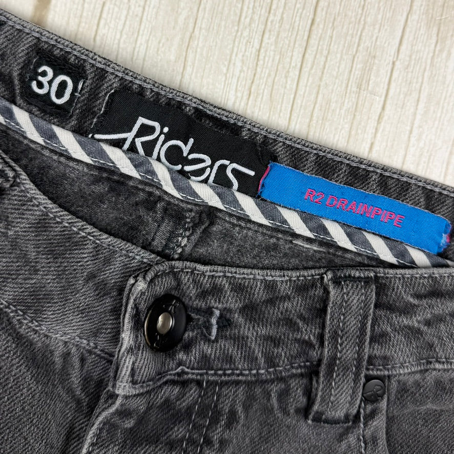 Lee Riders Mens 'R2 Drainpipe'  Stretch Jeans - Size 30