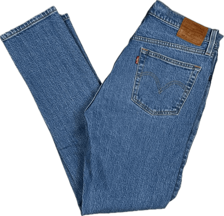 Levis Premium 501s Classic Ladies Denim Jeans -Size 28/30