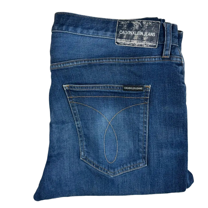 Calvin Klein Mens CKJ016 Skinny Jeans - Size 38