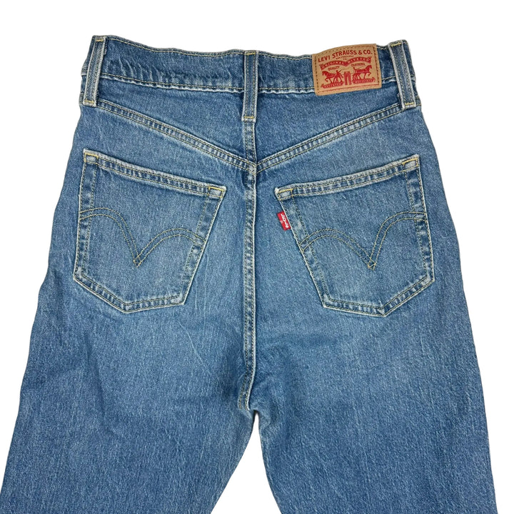 Levis Ladies High Slim Straight Ankle Jeans- Size 26