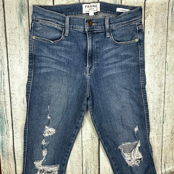 Frame Denim 'Le High Skinny' Busted Jeans -Size 27 or 9AU - Jean Pool