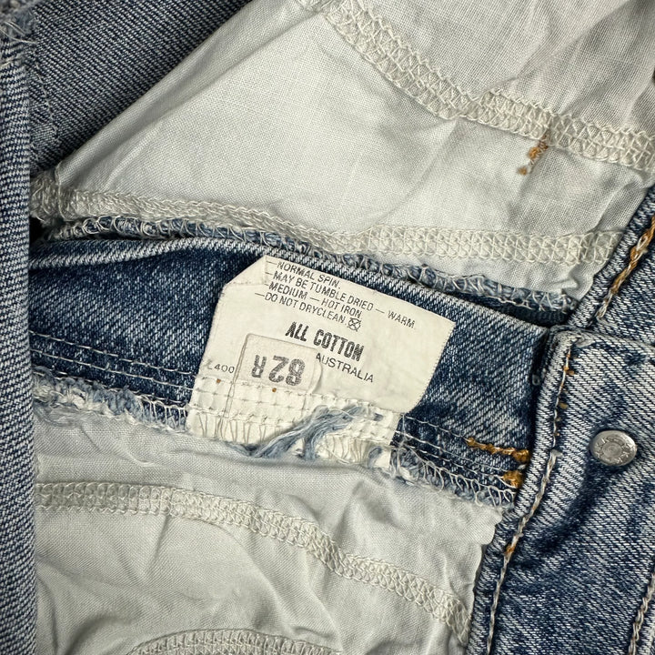 Faberge 1980's Straight Slim Fit Mens Jeans- Suit Size 28-30"