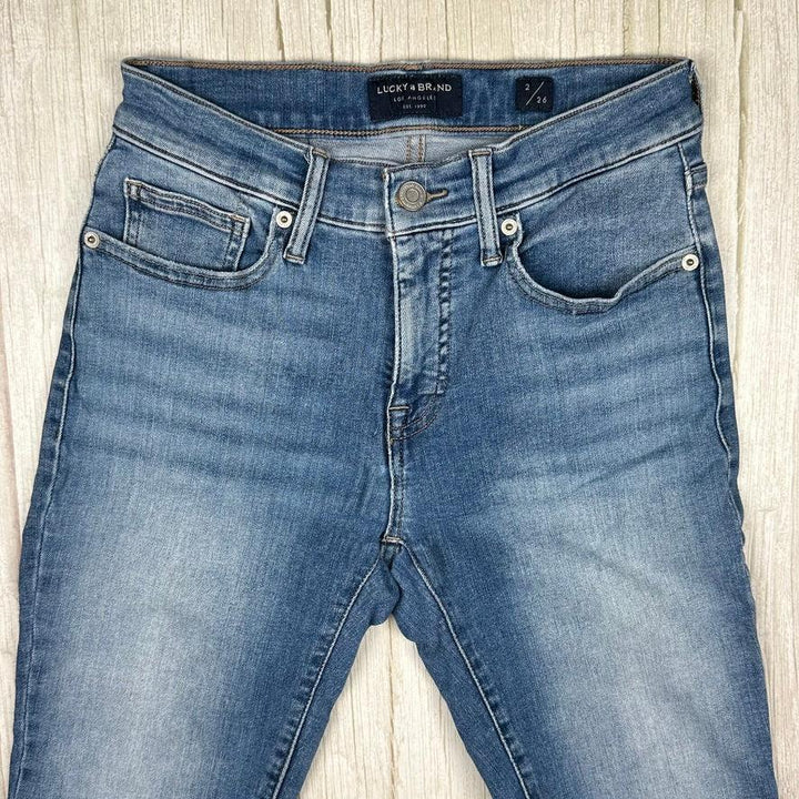 Lucky Brand "Ava Crop" Stretch Jeans- Size 26