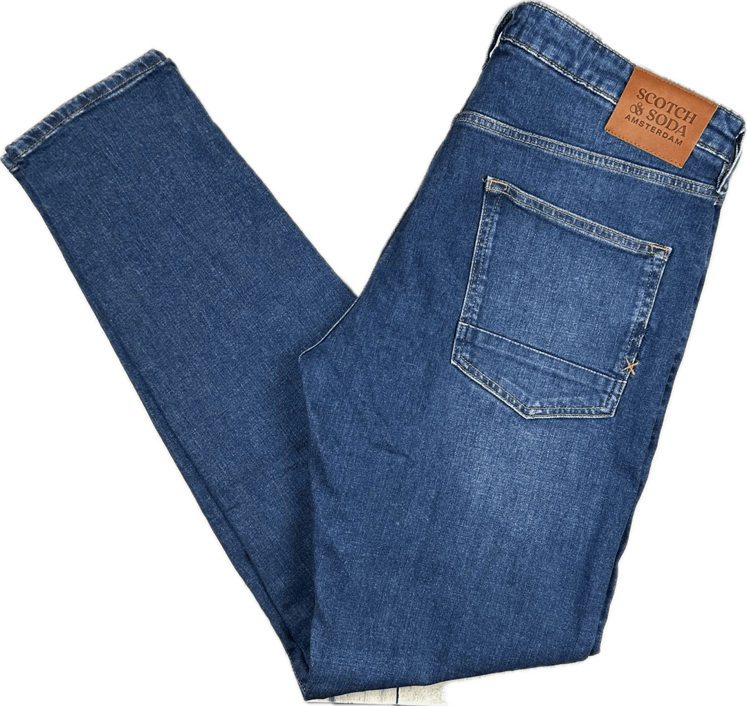 Scotch & Soda Mens 'Ralston' Slim Fit Jeans- Size 38/34