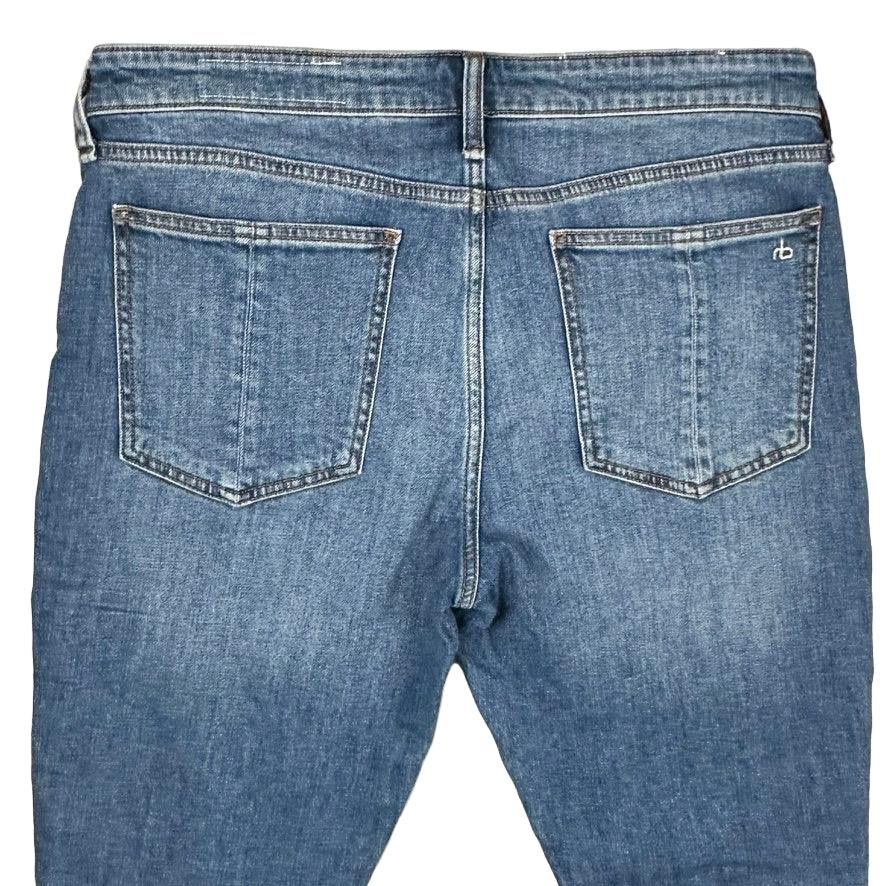 Rag & Bone 'Cate' Mid Rise  Shorty Skinny Jeans - Size 30