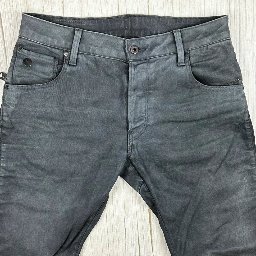 G Star RAW Men's 'Arc 3D Slim' Charcoal Jeans -Size 31/30