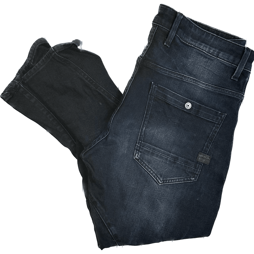G Star RAW Mens Powel 3D Tapered Jeans -Size 35/30 - Jean Pool