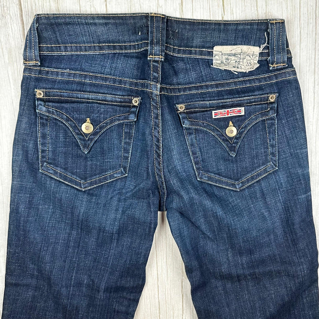 Hudson USA Bootflare Flap Pocket Jeans - Size 28