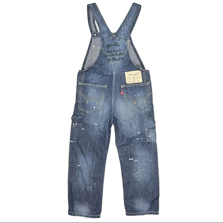 Edwin Japan Classic Bib front Denim Overalls - Size 5Y