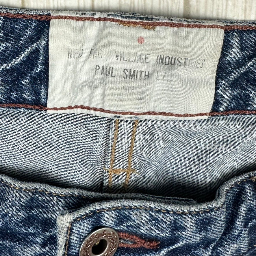 Paul Smith Red Ear Straight Leg Denim Jeans - Size 36R