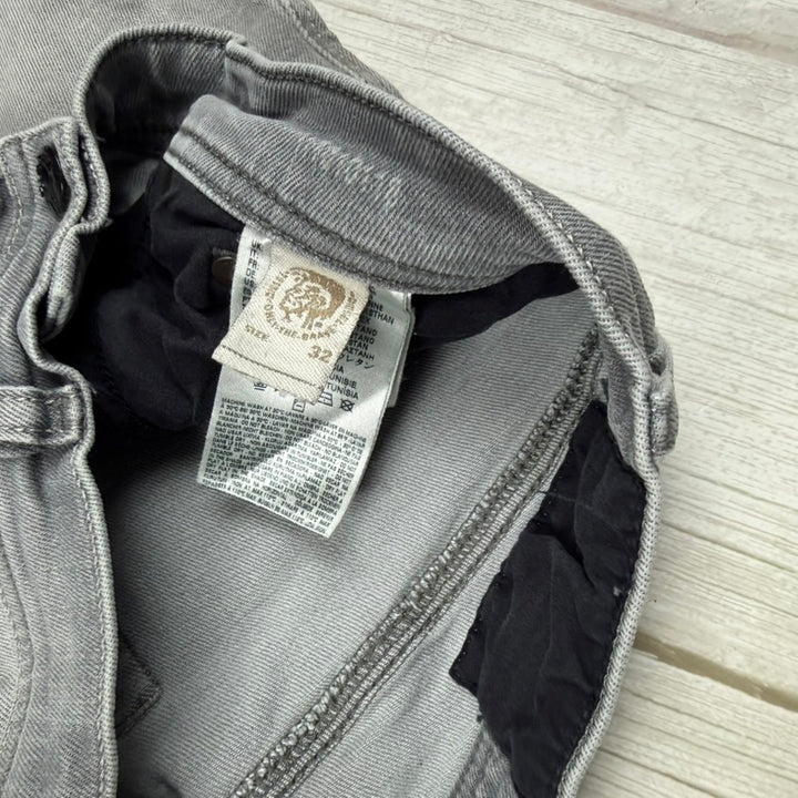 Diesel Mens 'Tepphar' Slim Carrot Grey Jeans - Size 32