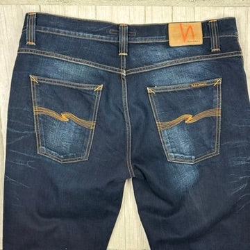 Nudie Jeans Co. 'Grim Tim' Frosty Blue  Jeans - Size 38/34
