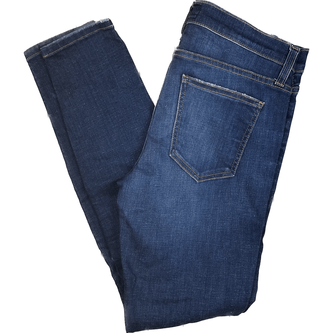 Current/Elliot 'Cheville' 80's Style Ankle Skinny Jeans- Size 28 - Jean Pool