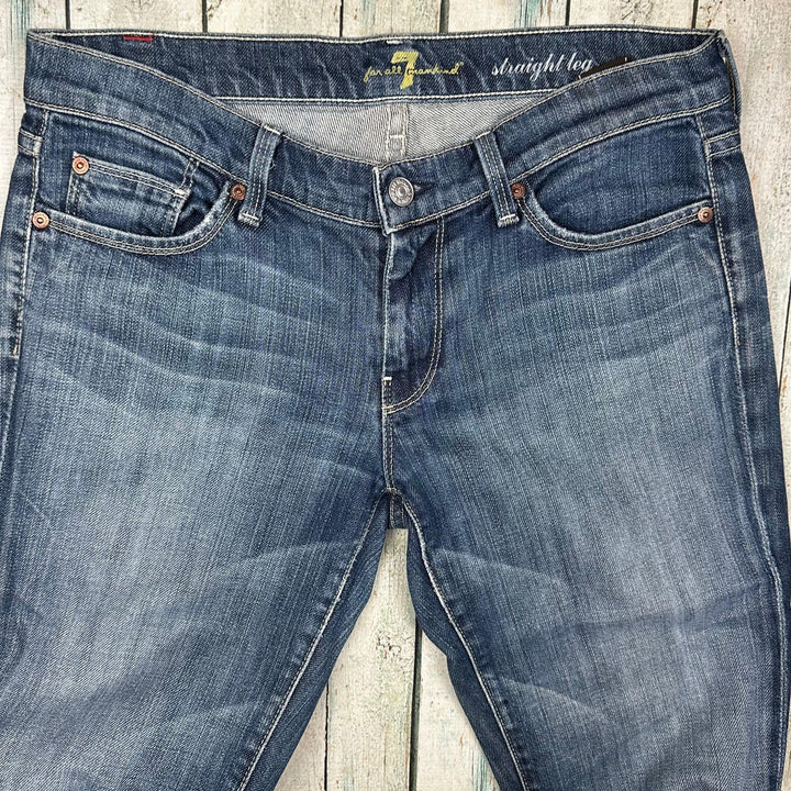7 for all Mankind 'Straight Leg' Jeans Size- 29 - Jean Pool
