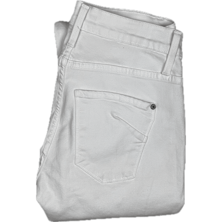 James Jeans White 'High Class Edition' Stretch Denim Jeans -Size 31 - Jean Pool