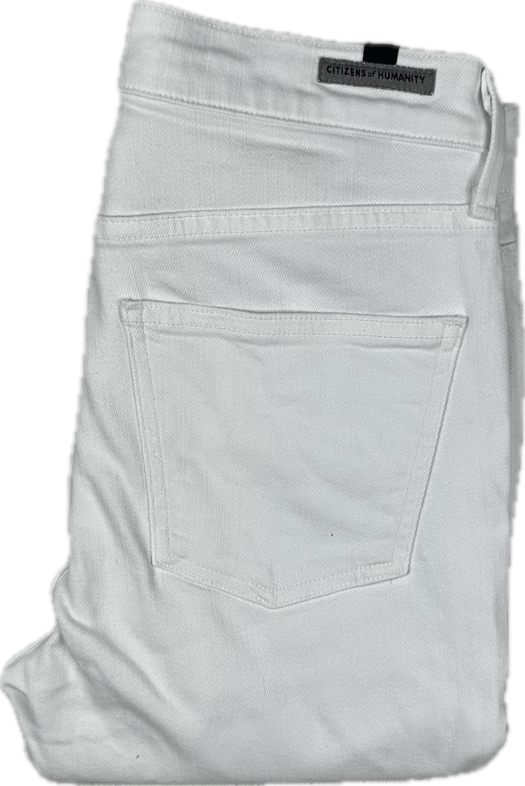 Citizens of Humanity 'Rocket' High Rise White Jeans - Size 26