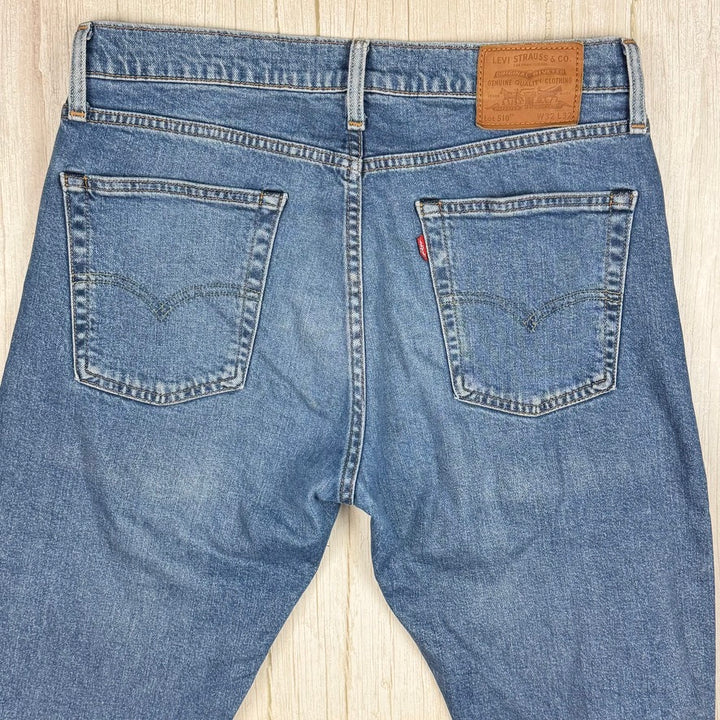Levis Premium 510 Mens 'Big E' Slim Fit Jeans -Size 32R