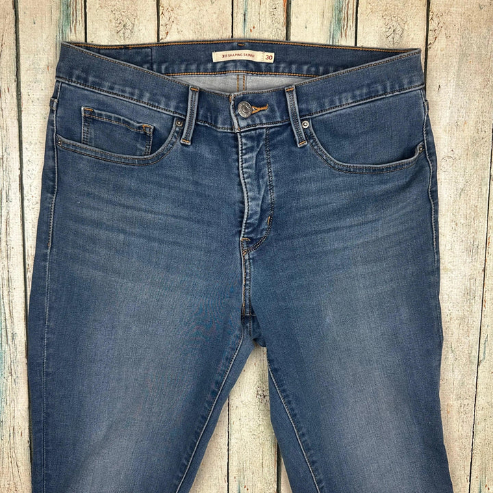 Ladies Levis 311 Shaping Skinny Jeans - Size 30 (12AU) - Jean Pool