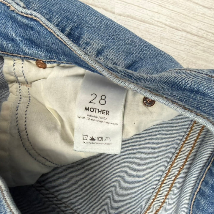 Mother 'The Dusty Cuff Fray'- Shoot to Thrill Jeans - Size 28