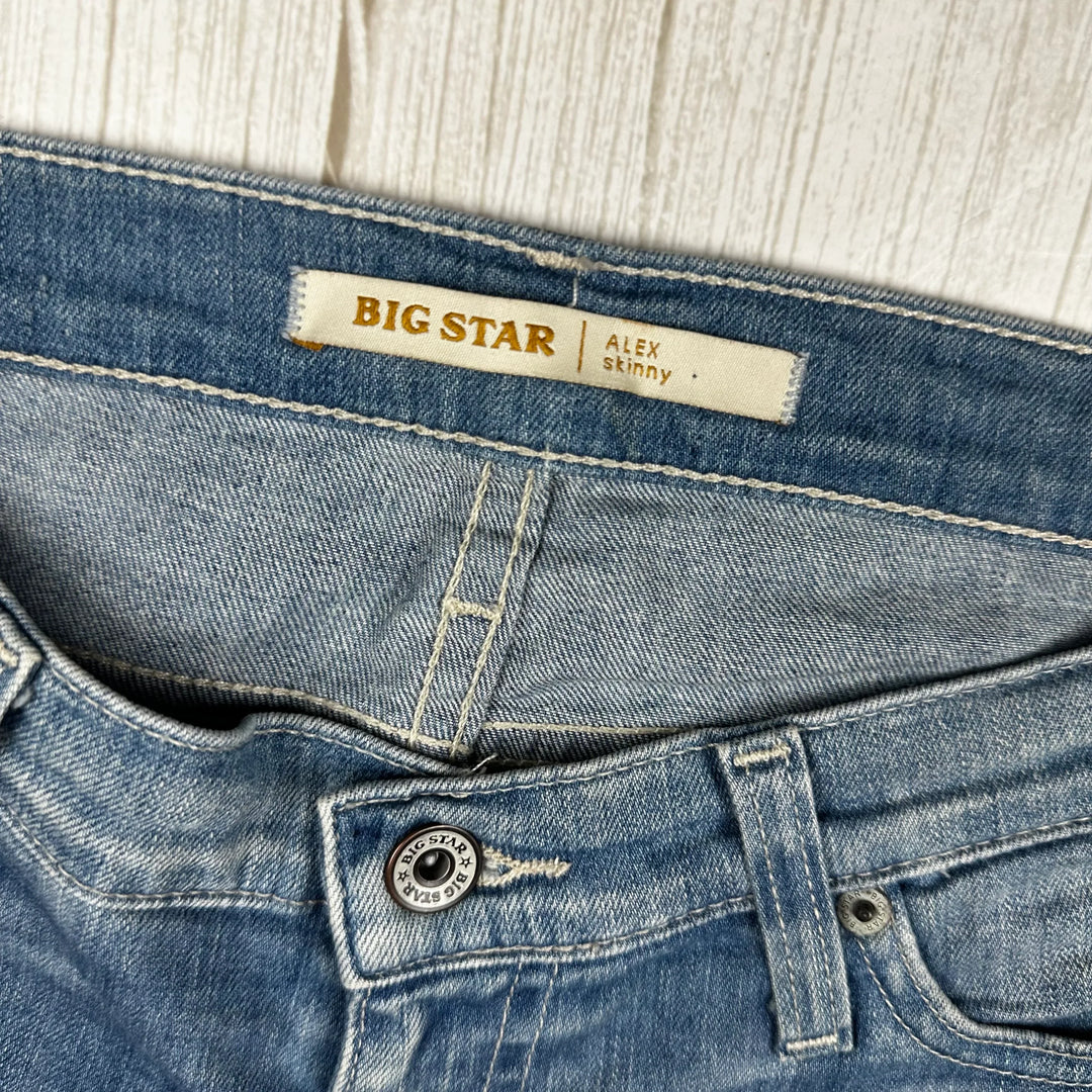 Big Star USA Low Rise 'Alex' Skinny Jeans - Size 29