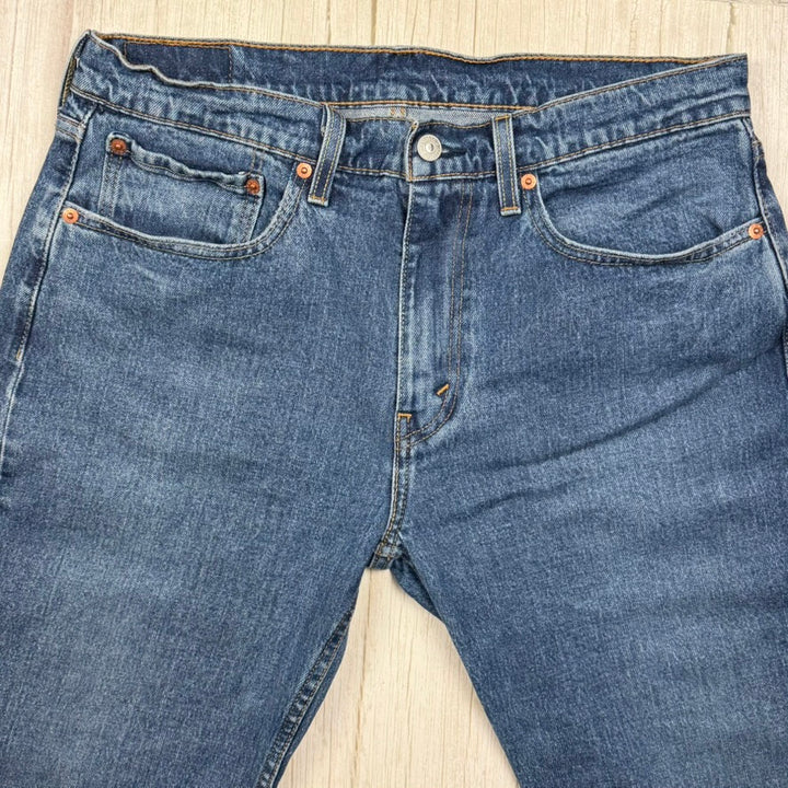 Levis 502 Zip Fly Mens Straight Fit Jeans - Size 34