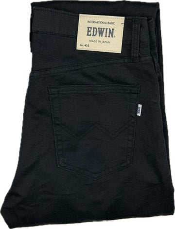 Edwin Made in Japan - '403' Vintage 90's Mens Black Jeans -Size 31