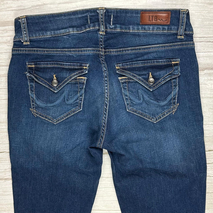 LTB Low Rise 'Cycle X' Skinny Capri Denim Shorts- Size 28