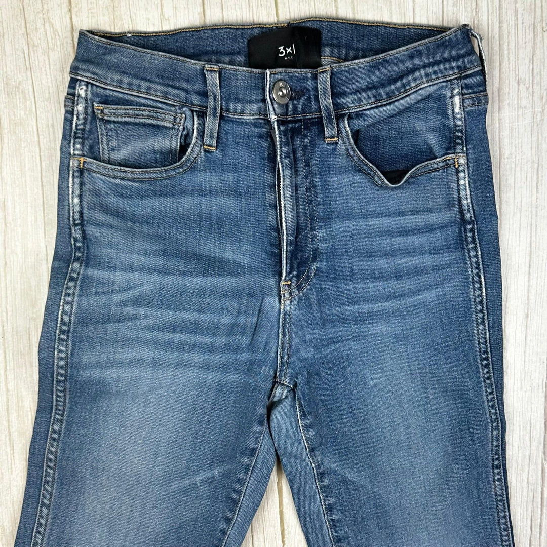 3x1 - 'Stevie' Straight High Rise USA Made Jeans  -Size 28