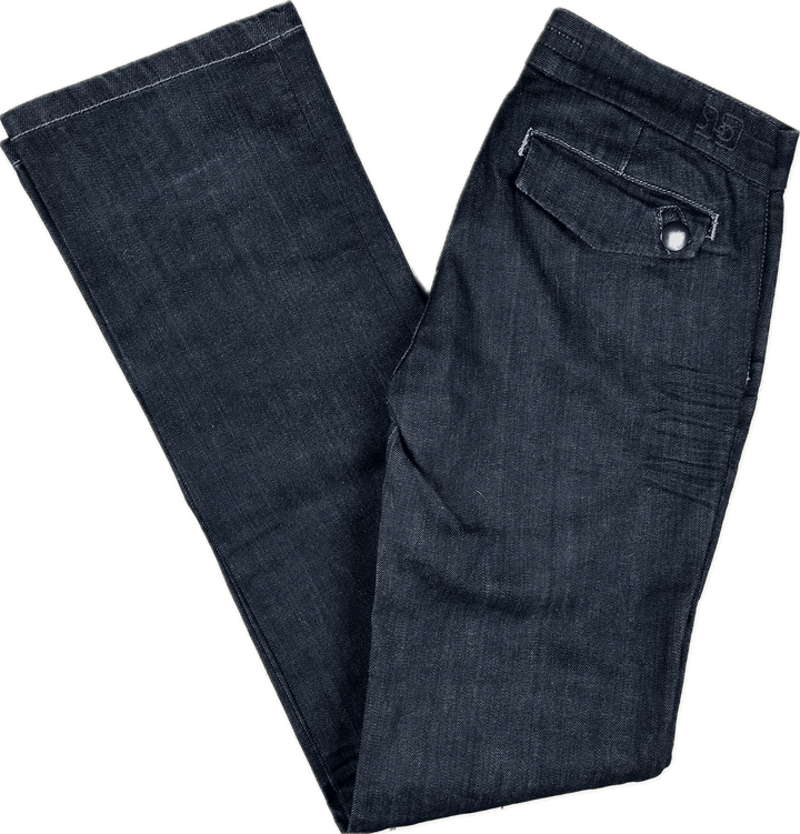 Joes Jeans USA Dark Wash Pant Cut Jeans Size- 27 - Jean Pool