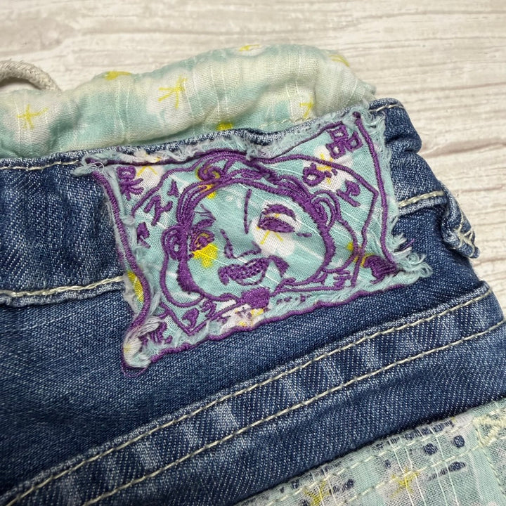 Evisu Japan Girls Bootcut Fit Logo Jeans - Size 2