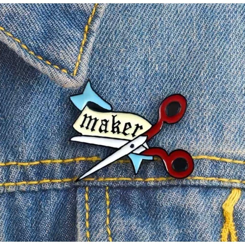 Maker - Enamel Pin - Jean Pool