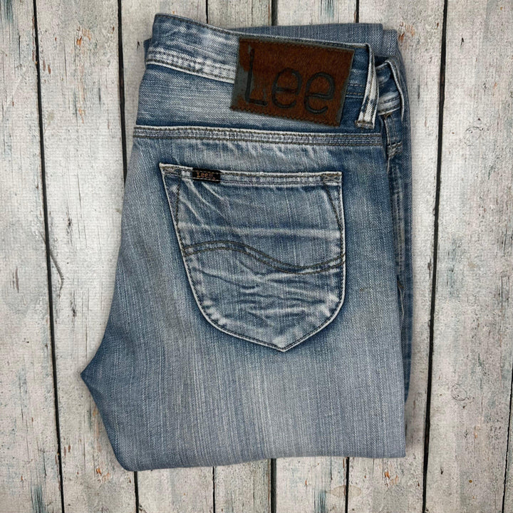 Lee Mens 'L2 Lo Slim' Denim Jeans -Size 32L - Jean Pool