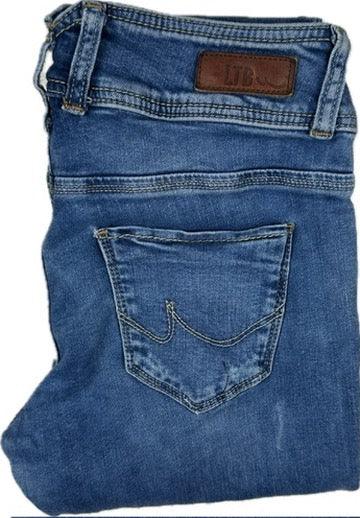 LTB Ladies 'Georget' Ankle Slim Distressed Jeans -Size 29