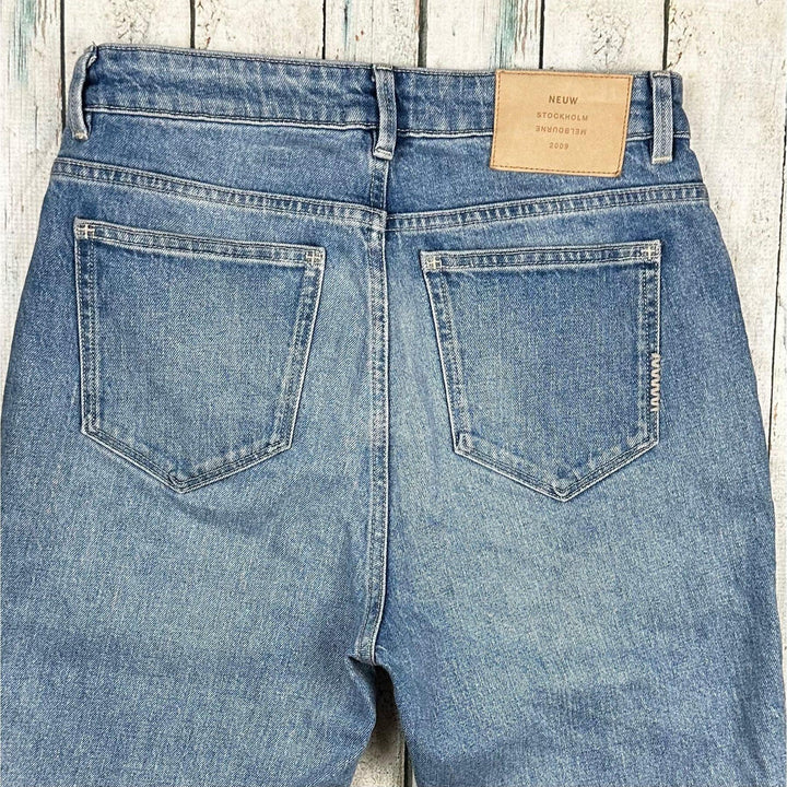 NEUW Ladies 'LOLA' High Rise Light Wash Jeans - Size 29 - Jean Pool