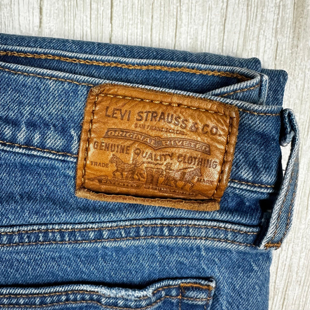 Levis ‘Wedgie Straight’ Ladies Premium Denim Jeans  - Size 31