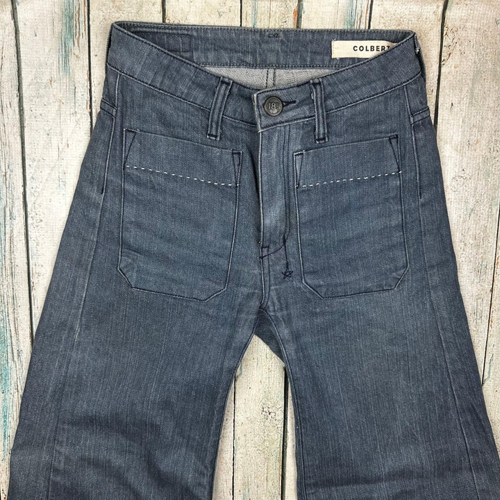 18th Amendment Aussie 'Colbert' Bell Bottom Flares- Size 24 - Jean Pool