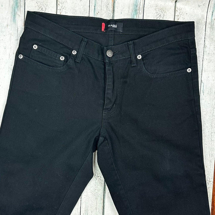 Claude Maus Mens Australian Made Slim Straight Jeans -Size 32 X Long - Jean Pool