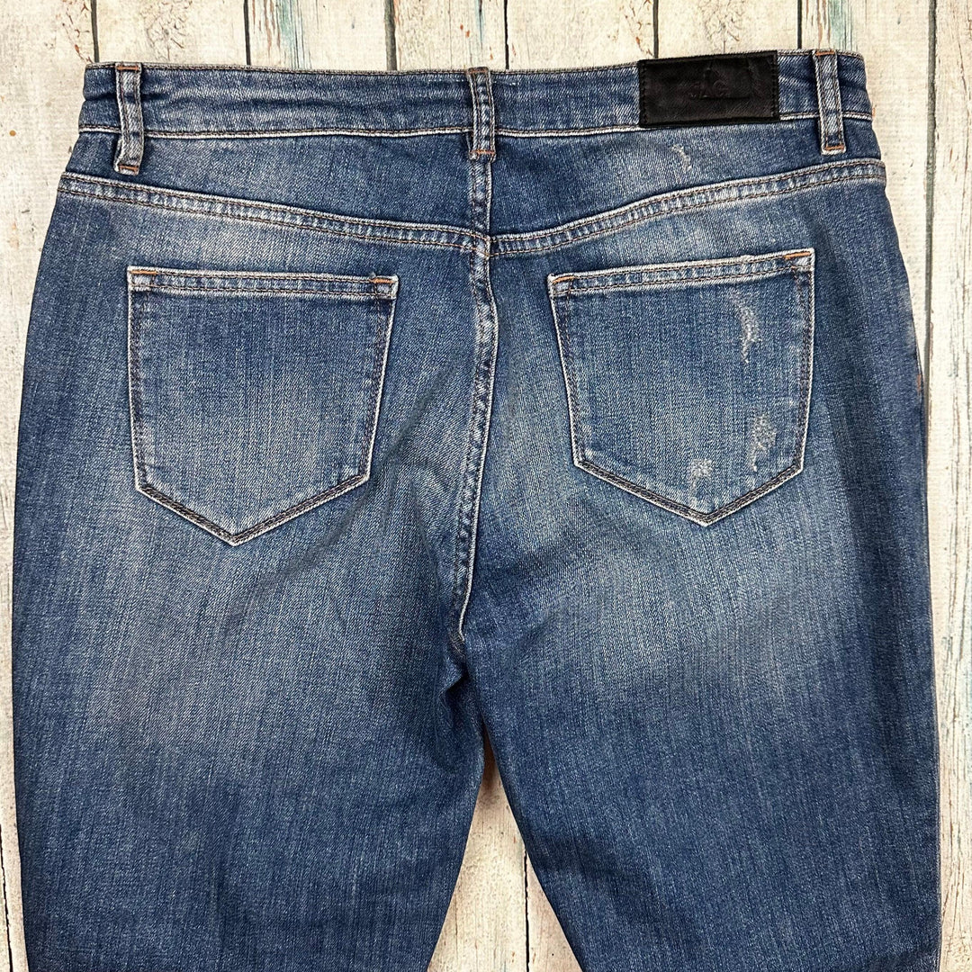 Jag Jeans High Waisted Distressed Boyfriend Jeans Jag Distressed