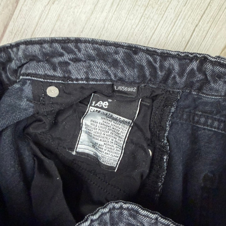 Lee Jeans 'High Baggy' Ladies Black Jeans- Size 12