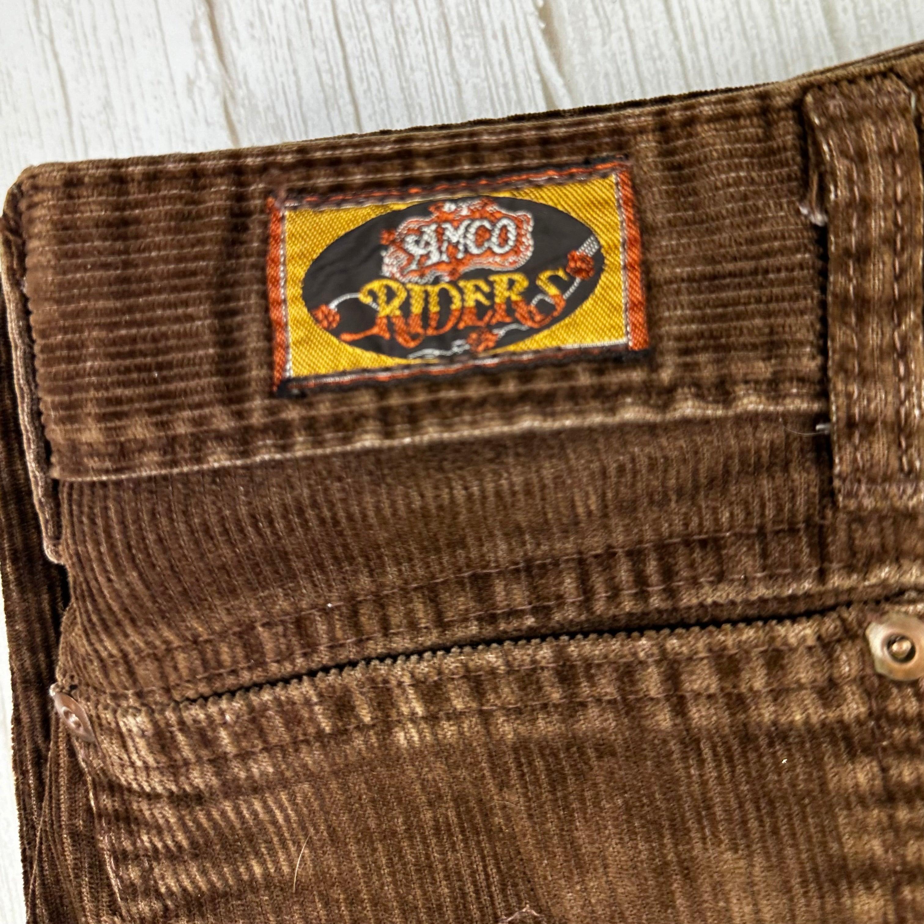 70s~ Corduroy Double Riders Jacket USA製