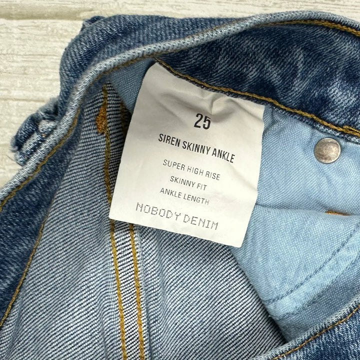 NOBODY 'Siren Skinny Ankle' High Rise Skinny Leg Jeans- Size 25