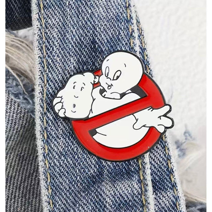 Casper joins Ghostbusters - Enamel Pin - Jean Pool