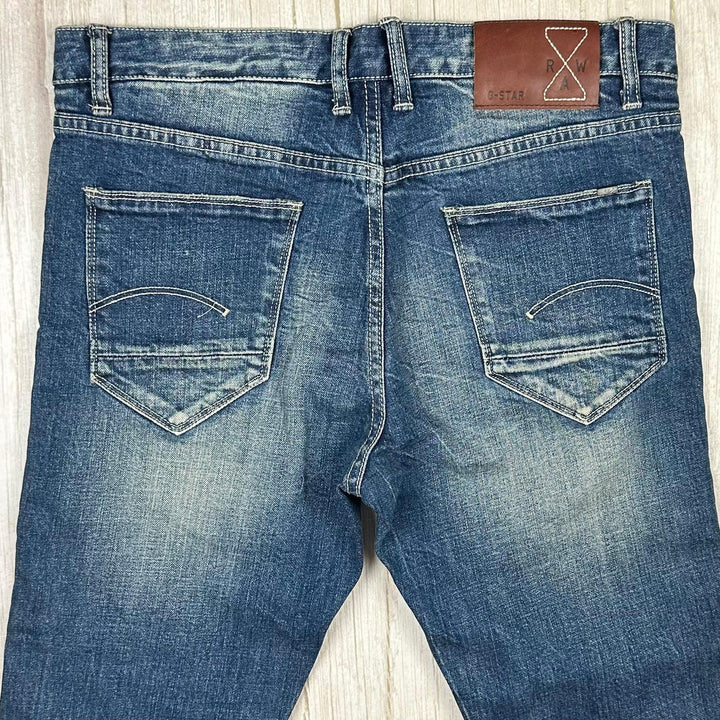 G Star Raw Mens Slim Straight Jeans -Size 31/32