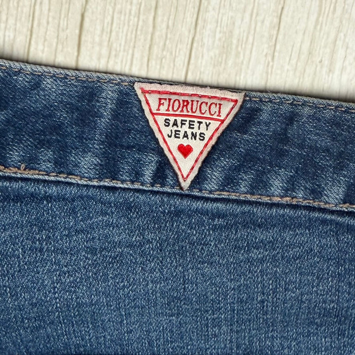 Fiorucci 90's Stretch Denim Cut Off Shorts- Size 11