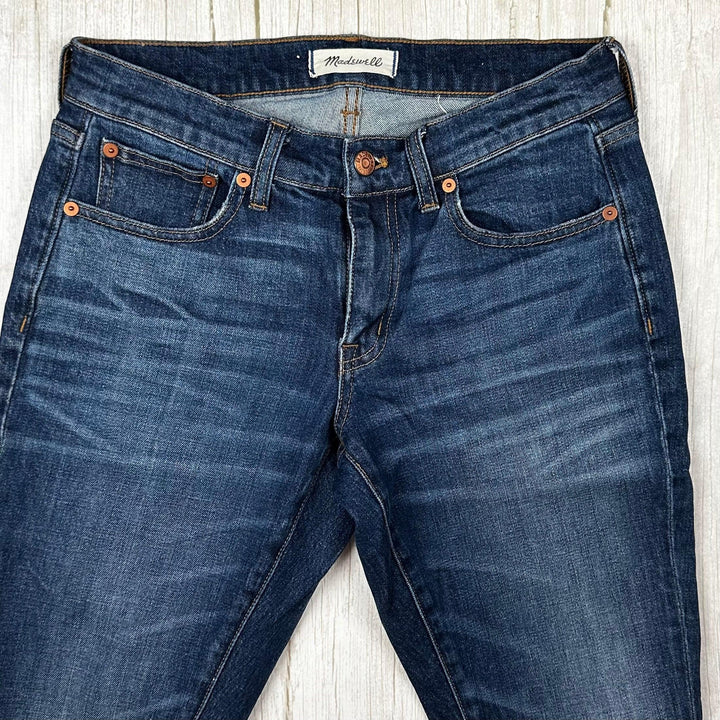 Madewell 'The Slim Boyjean' Mid Rise Crop- Size 24