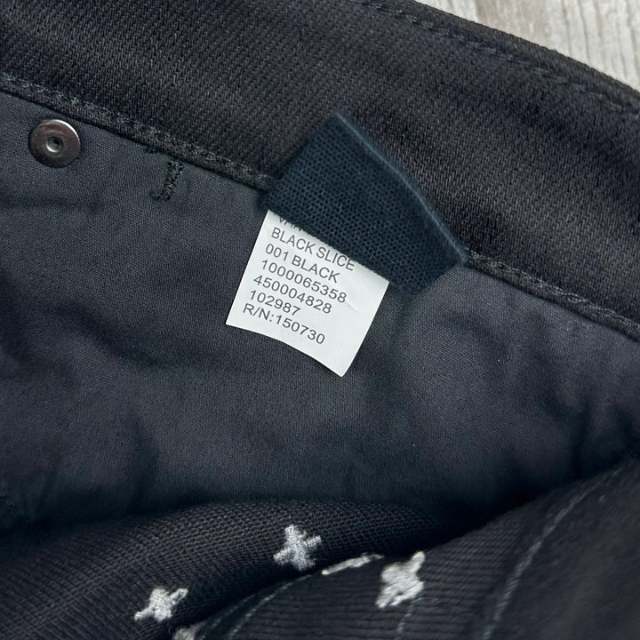 Ksubi Mens 'Van Winkle' Black Slice Skinny Jeans - Size 32