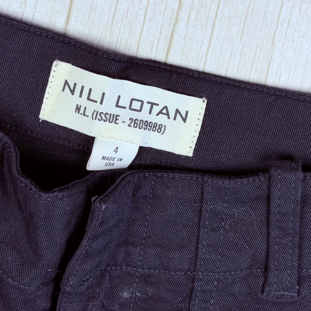 Nili Lotan USA Made Ladies 'Jenna' Piping Pants- Size US 4 or 8