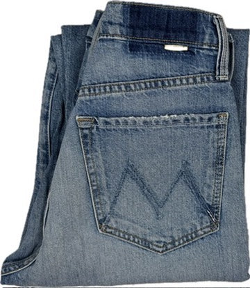 Mother 'The Huffy Flood' Fray Crop Jeans - Size 26