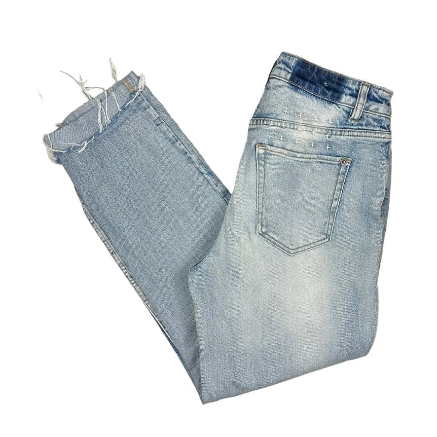 Ksubi 'Nine O Heaven' Sliced Wash Jeans- Size 28